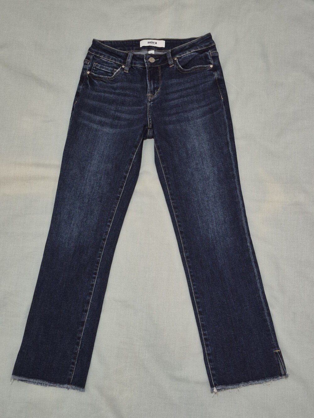 Mica Dark Indigo Straight-Leg Women's Size 25 Jeans
